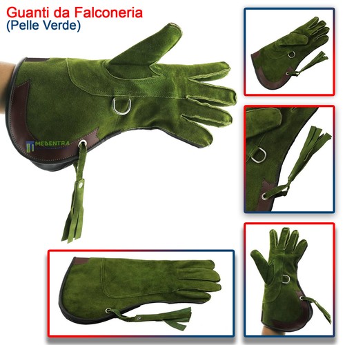 Guanti falconeria pelle - in,