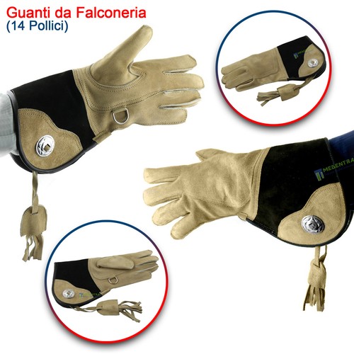 Guanto falconeria aquila - falconeria,